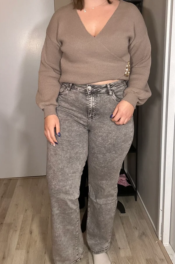 Goodies Wideleg Jeans Grey