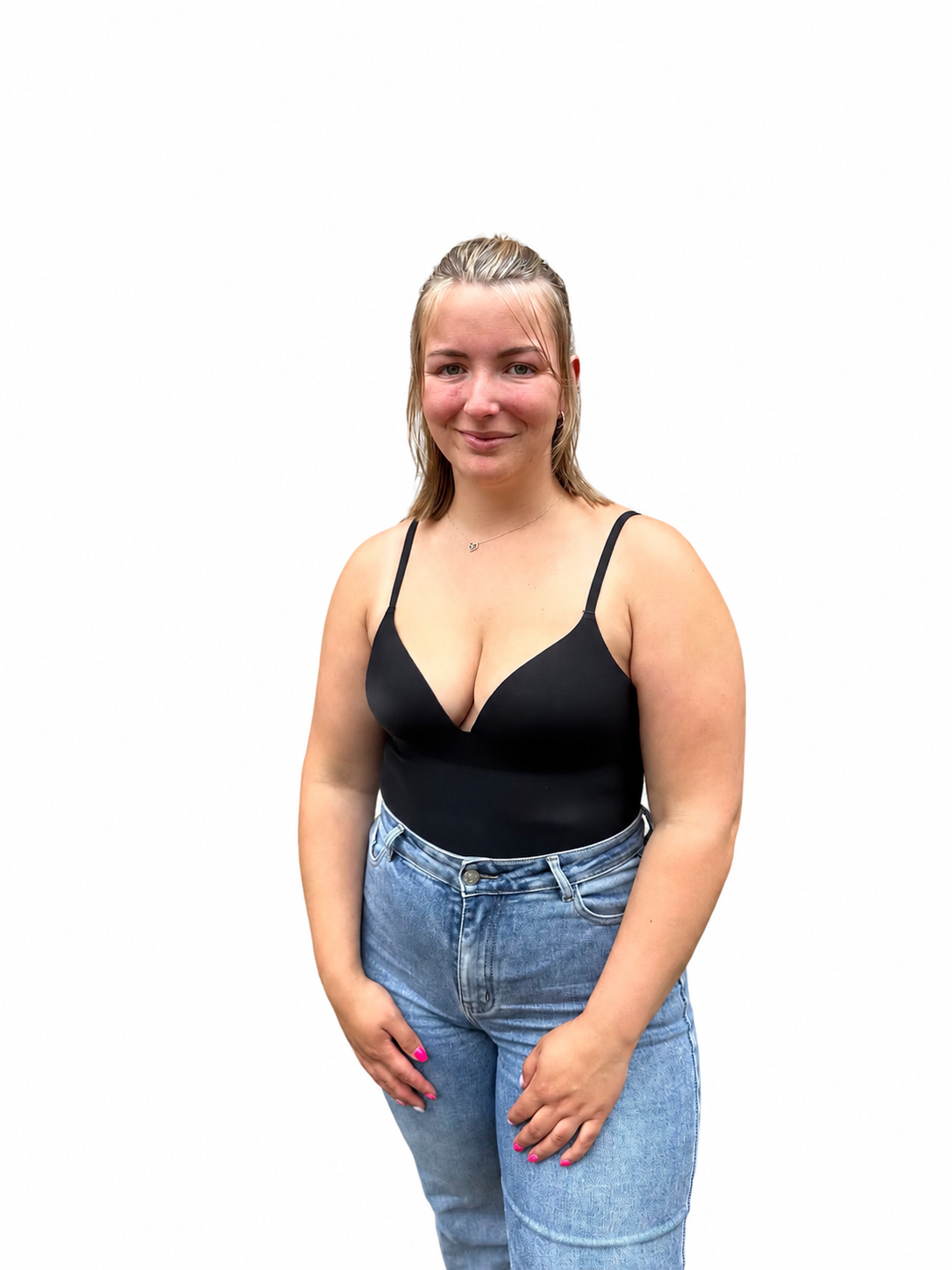 V-Neck Body Zwart