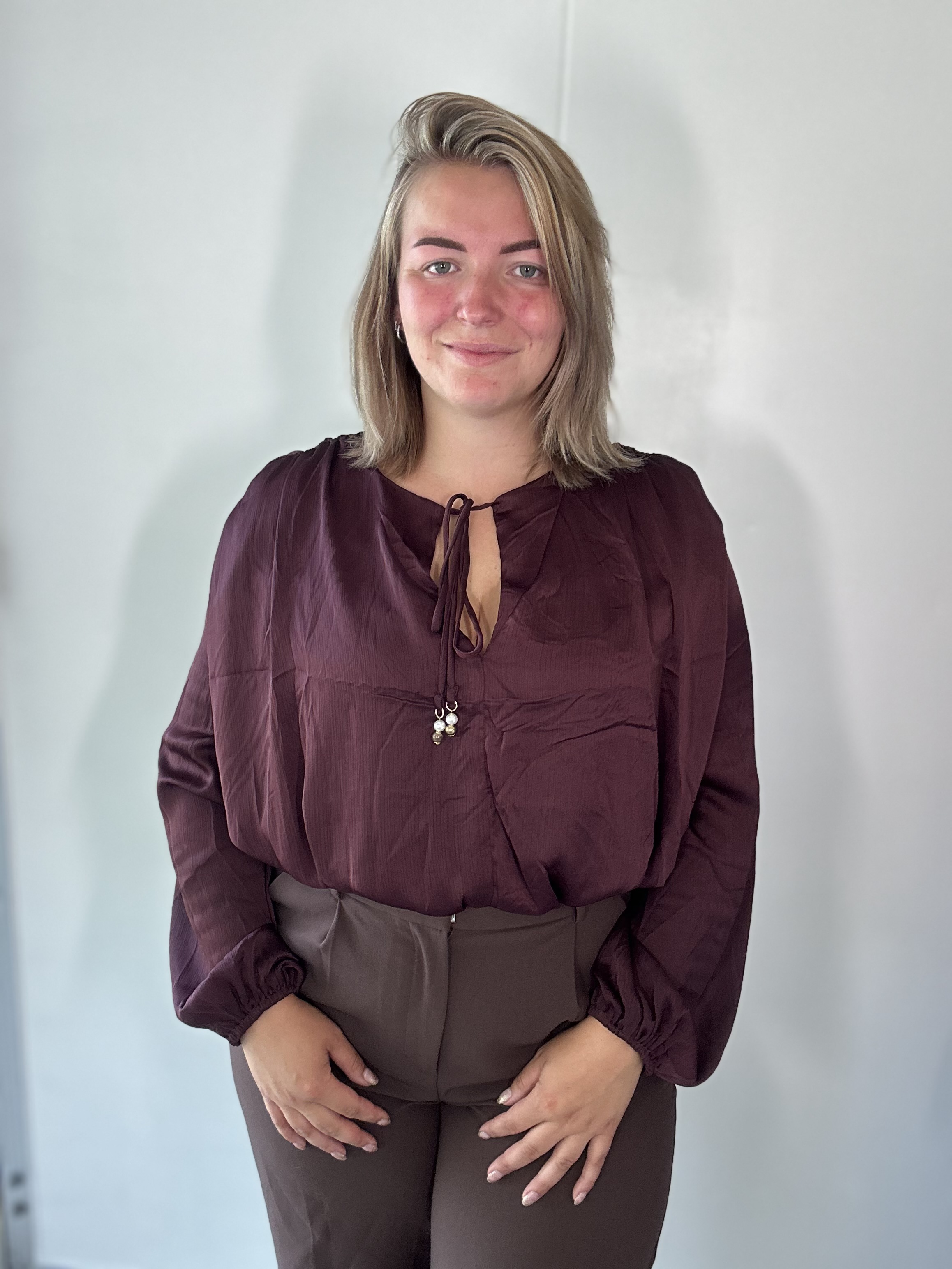 Bordeaux blouse